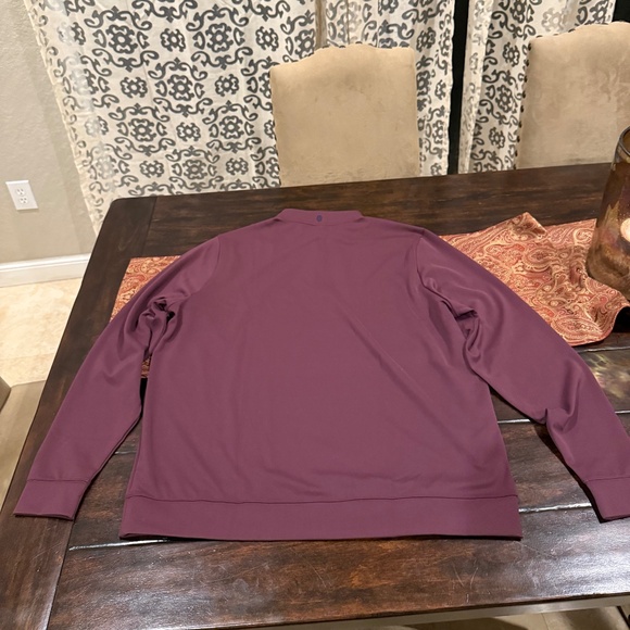 Holderness & Bourne Men's XL The Dawson Pullover Dark Claret MSRP $140 - Picture 4 of 9